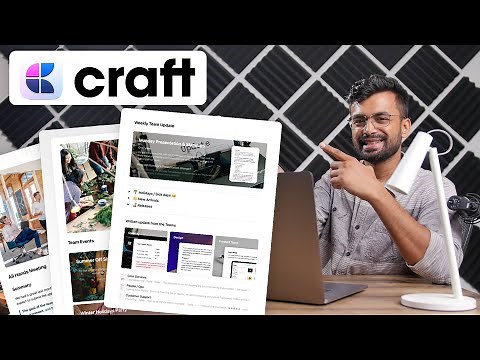 Craft Review - Best Note taking App | How to use & Walkthrough