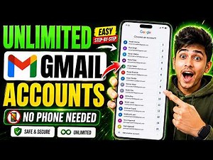 Create Unlimited Gmail Accounts | Without Phone Number Verification Guide 2026 ✅