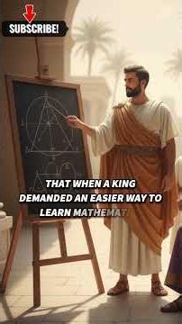 Euclid – The Father of Geometry #Euclid#LegendaryMind#FatherOfGeometry #historyshorts