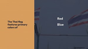 Thailand Flag Colors