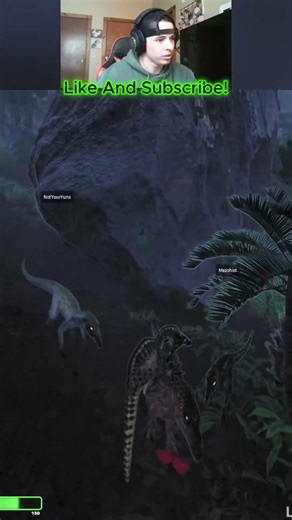 Fastest Corpse Clean Up Ever -_- #Boschisland #Funny #Theisle #Gaming #dino