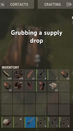 How to grub a air drop in rust #gaming #clips #rustdrops #rust