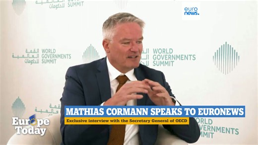 Europeans 'would do well listening to Mario Draghi,' OECD chief tells Euronews
