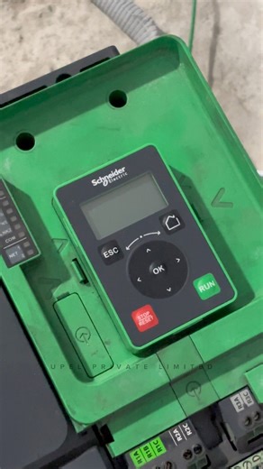 A blank screen is bad, but a persistent NLP alarm can be just as frustrating. It signals a "No Line Power" state, effectively paralyzing your motor. At UPEL, we specialize in component-level repair for Schneider drives. We don't just clear the code; we fix the root cause. Why it matters: NLP means zero production. We ensure a fast turnaround to minimize your downtime! #FactoryMaintenance #NLP #VFD #UPELService | Ultra Power Electronics Lab