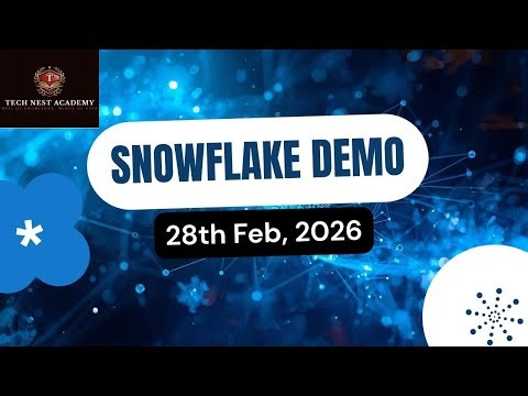 Snowflake Demo Session