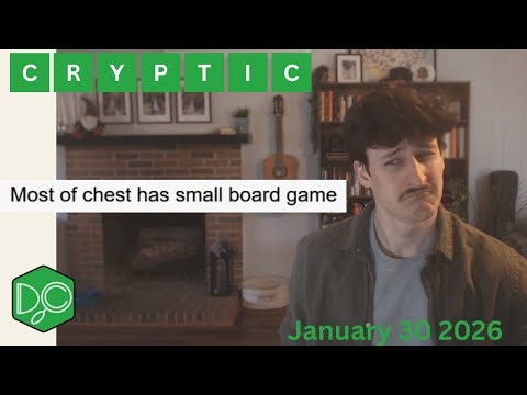 Daily Crypticle Clue - Day 456 - Most of chest has small board game