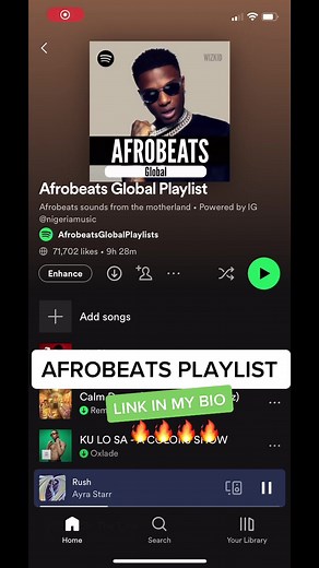 AFROBEATS PLAYLIST on TikTok