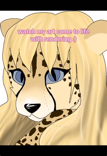 this is so messy but it’s okay #fyp #fursona #speedpaint | art