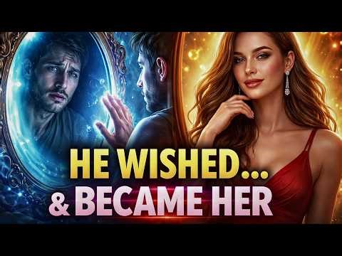 MtF David transformed into Diana by Magical Mirror tg Transformation Story #mtf #tg #ai