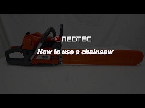 Neotec Chiansaw NCS6800 How to Start Engine