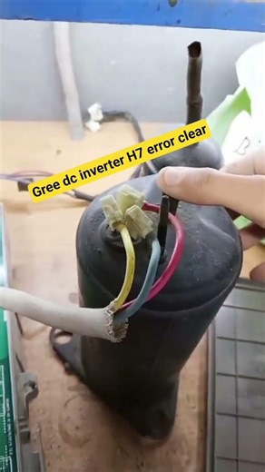 Gree H7 error clear #contact #youtubeshorts #trending #viral #electronic