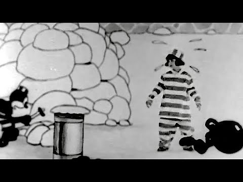 Alice in Cartoonland: Alice the Jail Bird (1925, Animation) Walt Disney Alice Comedies