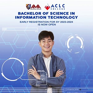 💡🎓Maging tech-whiz sa ACLC College! Enroll in our Bachelor of Science in Information Technology course and kickstart your future-proof career. 💻🚀 Learn to write programs, maintain networks, analyze systems and be the tech support hero everyone needs! IT ang Da'best sa ACLC College! 🚀Inquire @ https://bit.ly/pregisterAMA 🚀 Our admissions officer is here to assist you! 🤗 #BSIT #ACLCcollege #ChooseToBeTheBest #ACLCFutureProofCareer #ITEnrollment #CreateYourFutureToday #AI #Enrollment #Online