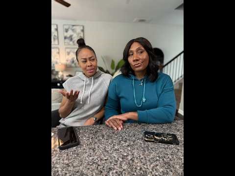 When Dawn sees Towanda for the first time!