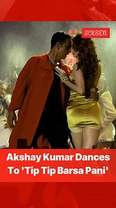 8.4K views · 40 reactions | #SCREENReels: Akshay Kumar grooves to Tip Tip Barsa Pani at a recent event, setting the stage on fire. #SCREEN #AkshayKumar #Akshaydancing #Event #TipTipBarsaPani #PartyMood | Indian Express Entertainment | Facebook