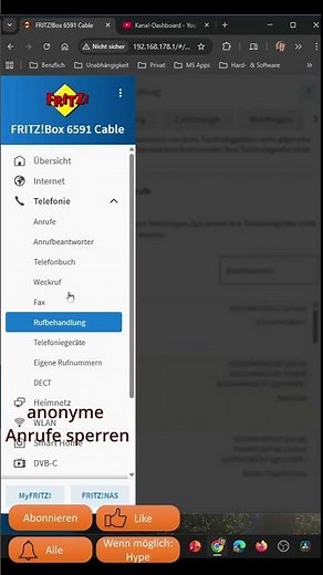 FRITZ!Box: Blocking phone numbers & anonymous calls (quickly explained)