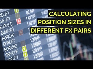 How to Calculate Position Size When Forex Trading 👍