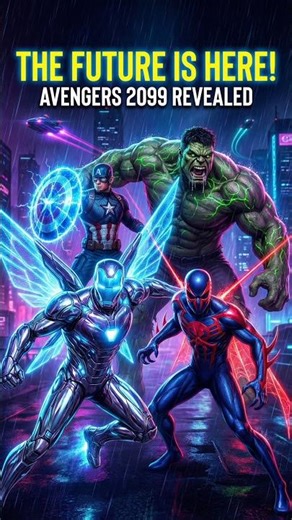 Avengers 2099: Ultra Futuristic Suits UNLOCKED! 👀✨ #avengers