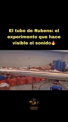 540K views · 26K reactions | El tubo de Rubens es uno de los...