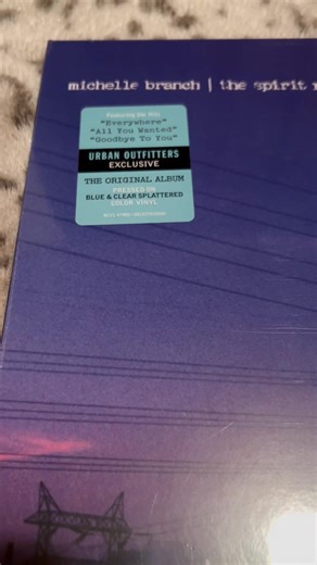 Michelle Branch Vinyl 💙 #thespiritroom#y2knostalgia #20thanniversary | michele