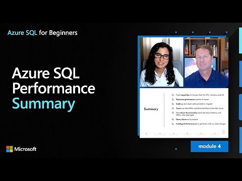 Azure SQL Performance - Summary | Azure SQL for beginners (Ep. 44)