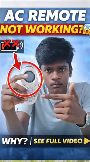 AC remote not working see full video? enna aagi irukum #subscribe#shorts#tamil#support me