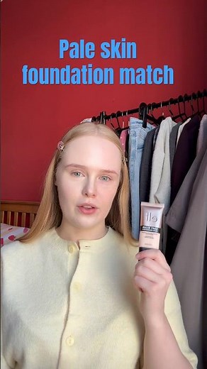 Trying ELF soft glam satin foundation on pale skin | #elfcosmetics