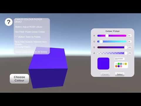 Using the Canley Colour Picker Utility