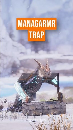 How to Build a Managarmr Trap in ARK: Survival Ascended!