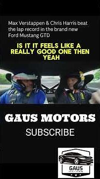 F1 Champion Meets American Muscle! Mustang GT vs Max Verstappen 🔥🇺🇸