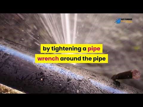 How to Repair a Burst Water Pipe