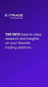 197 reactions | Start investing for your future. | E*TRADE from Morgan Stanley | Facebook