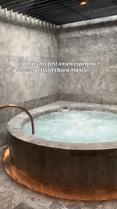 5.8K views · 63 reactions | First onsen experience at Hotel Okura Manila Book your stay here https://bit.ly/OkuraMnl and use our code 퐓퐇퐄퐑퐔퐈퐙퐄퐒퐊퐋퐎퐎퐊 to get 5% off! | The Ruizes | Facebook