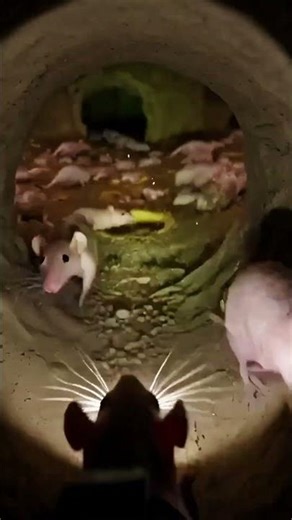 Scientists Mounted a Camera on a Naked Mole Rat🐀