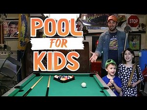 How-to Play Pool 🎱 for Kids!!