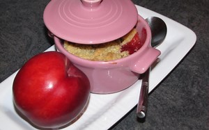 Recette Mini crumble à la nectarine - 750g.com