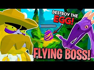 How To Beat The NEW FLYING DINO BOSS In UG VR!