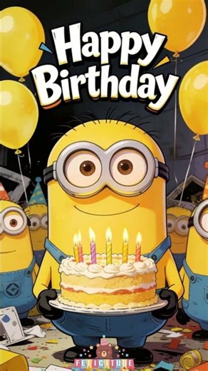 Los Minions te cantan Happy Birthday 🍌🎂 | ¡Feliz Cumpleaños con los Minions! 🎉
