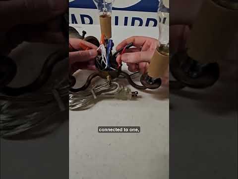 How to Wire a Floor Lamp Instructional Part 1