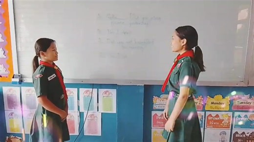 "Past simple tense interrogative form" Thursday the 20th of November 2025 students of primary 6 had conversation activity using past simple in interrogative form with short answer. They had done it pretty good. Comversation activity is one of the best practice to enhance speaking skills #svenglish #svprimary6 #saengvithayaroyalawardschool | โรงเรียนแสงวิทยา โรงเรียนรางวัลพระราชทาน | Facebook