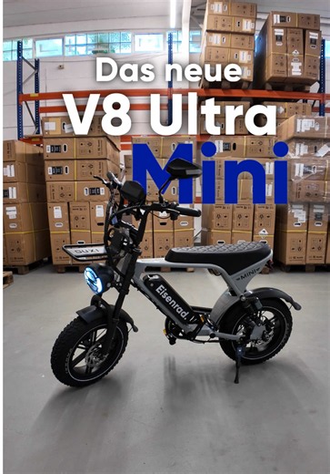 V8 Ultra Mini eBike – kompaktes Fatbike für 1,35–1,70 m