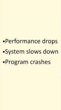 Memory Leak In C++ Explained