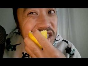 ASMR EATING SOUNDS - LEMON