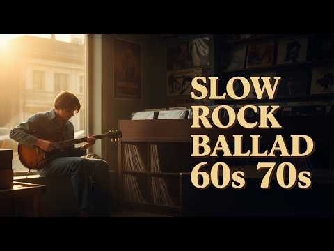 Golden Era Slow Rock Ballads 60s 70s – Relaxing Vintage Rock