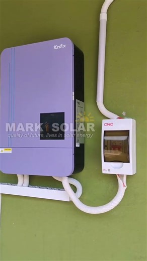 5KW-24V-SP-HYBRID System | Knox 4KW PV6000 | Itel 25.6V 100Ah Lithium battery #balakot #pv #jasolar