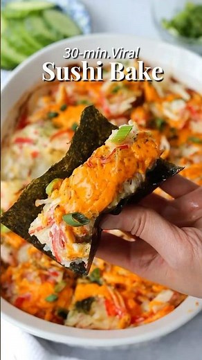 Delicious & Easy Sushi Bake