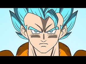 Goku and Vegeta vs Superman Animation Preview