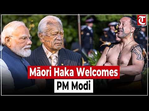 PM Modi Greeted with Powerful Māori Haka in Auckland