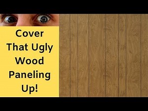 How To Cover Old Paneling with Drywall
