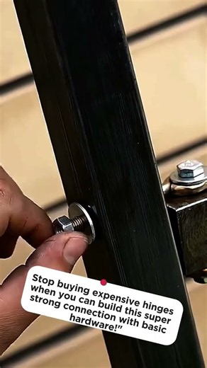 Genius Metal Pipe Hinge Hack